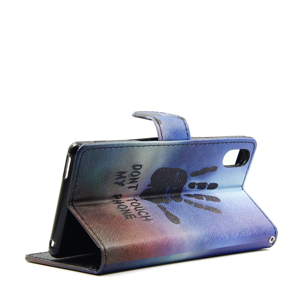 Sony M4 Aqua case wallet leather case printed