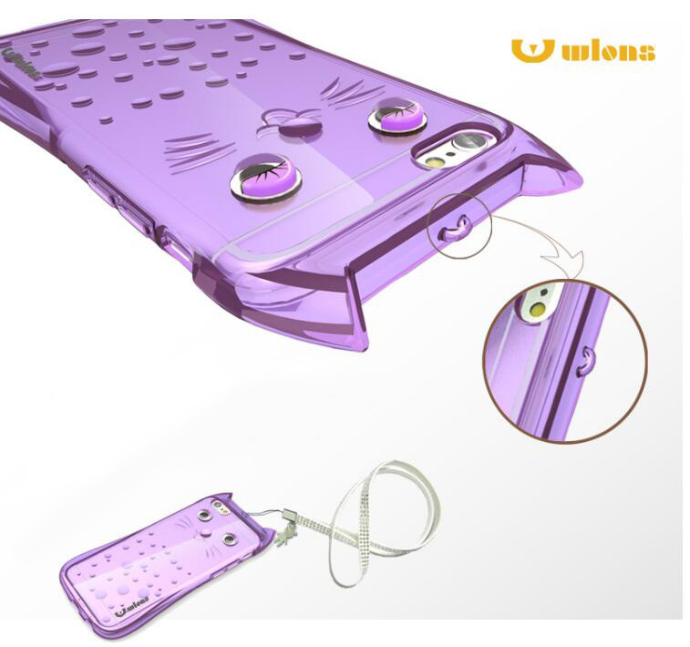 iPhone 6 /6s Clear Case slim fit TPU Soft Gel CAT Case iPhone 6 /6s Clear Case slim fit TPU Soft Gel CAT Case