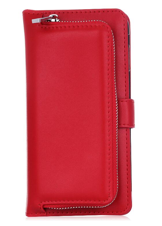 GALAXY S7 double wallet Leather Zip case detachable GALAXY S7 double wallet Leather Zip case detachable