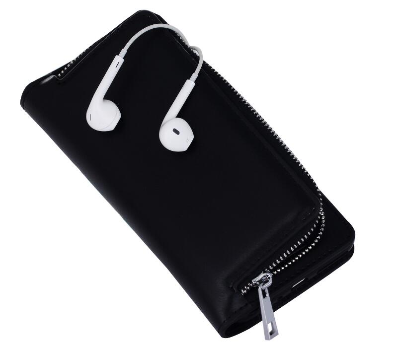GALAXY S6 double wallet Leather Zip case detachable GALAXY S6 double wallet Leather Zip case detachable