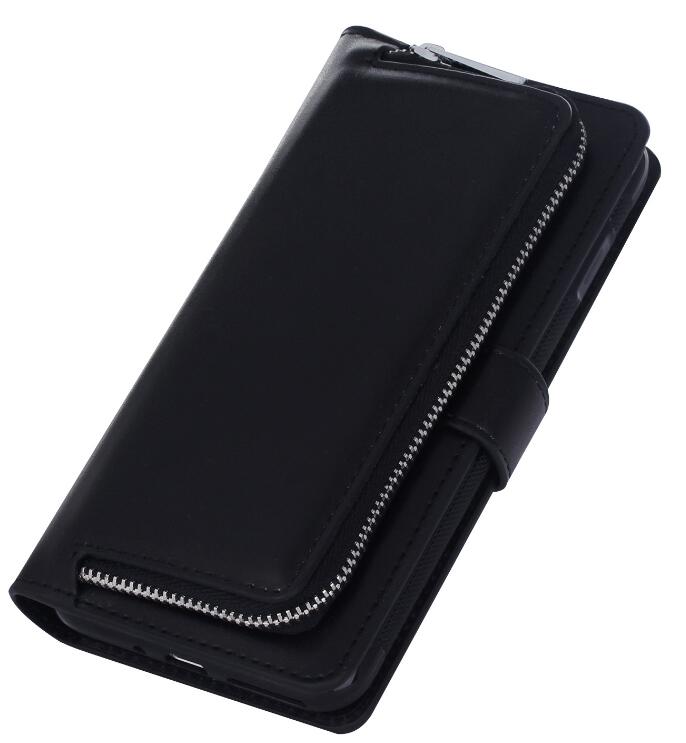 GALAXY S6 double wallet Leather Zip case detachable GALAXY S6 double wallet Leather Zip case detachable