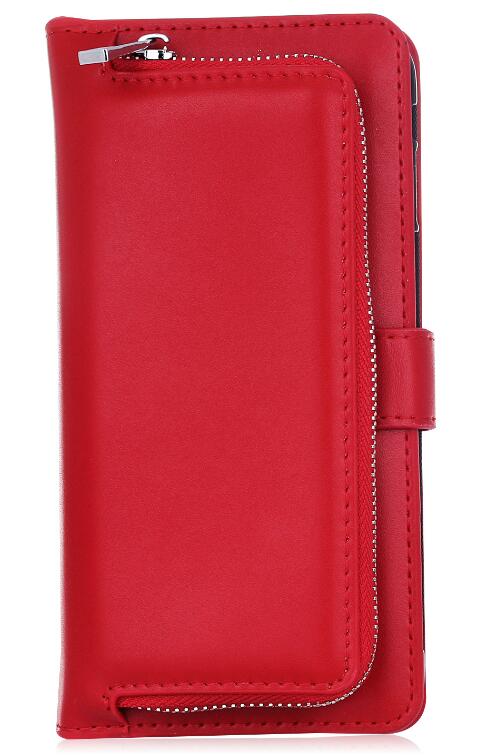 GALAXY S6 double wallet Leather Zip case detachable GALAXY S6 double wallet Leather Zip case detachable