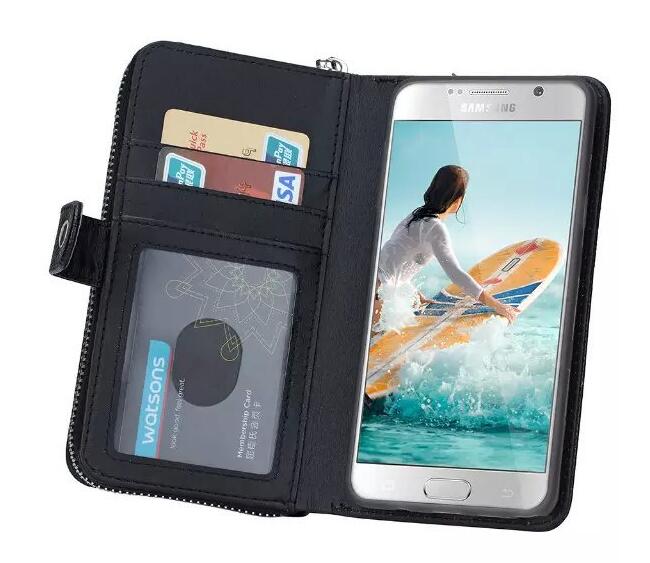 Galaxy NOTE 5 detachable full wallet leather case