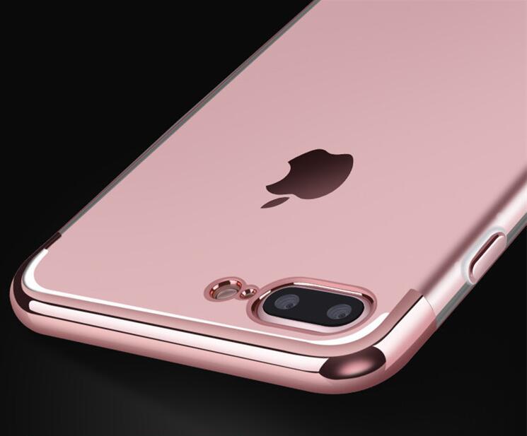 iPhone 7 plus case bumper  clear gel back cover