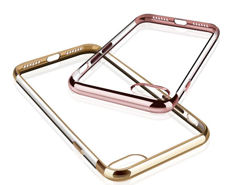 iPhone 7 plus case bumper  clear gel back cover