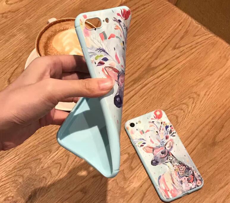 iPhone 7 Case Soft Gel Ultra Thin Cover +SP
