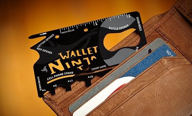 Wallet Ninja 18 Tools in 1 Credit Card Sized Wallet Ninja 18 Tools in 1 Credit Card Sized