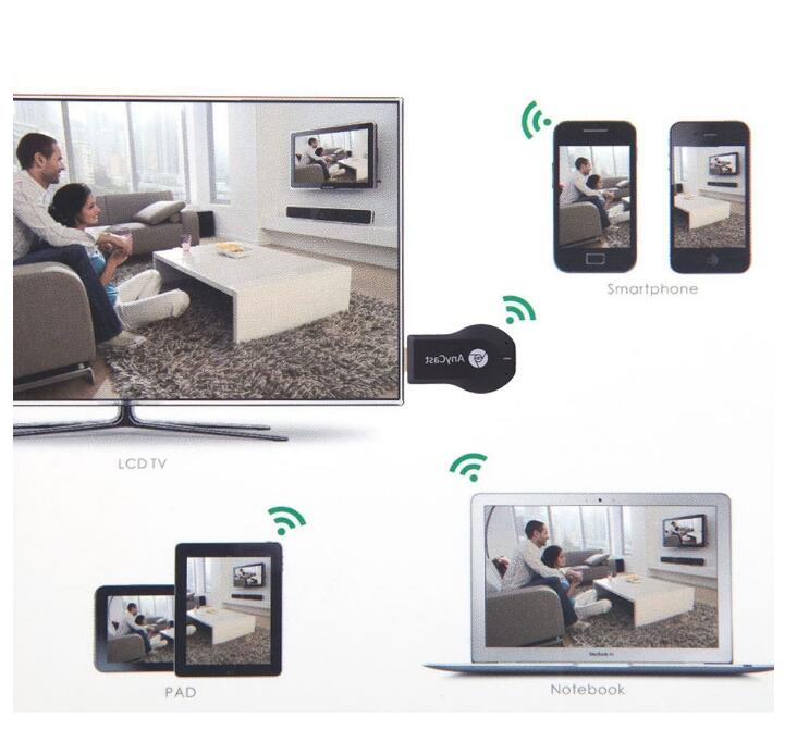 HDMI 1080P AnyCast M9 Plus WiFi Display Dongle Receiver DLNA Easy Sharing UF HDMI 1080P AnyCast M9 Plus WiFi Display Dongle Receiver DLNA Easy Sharing UF