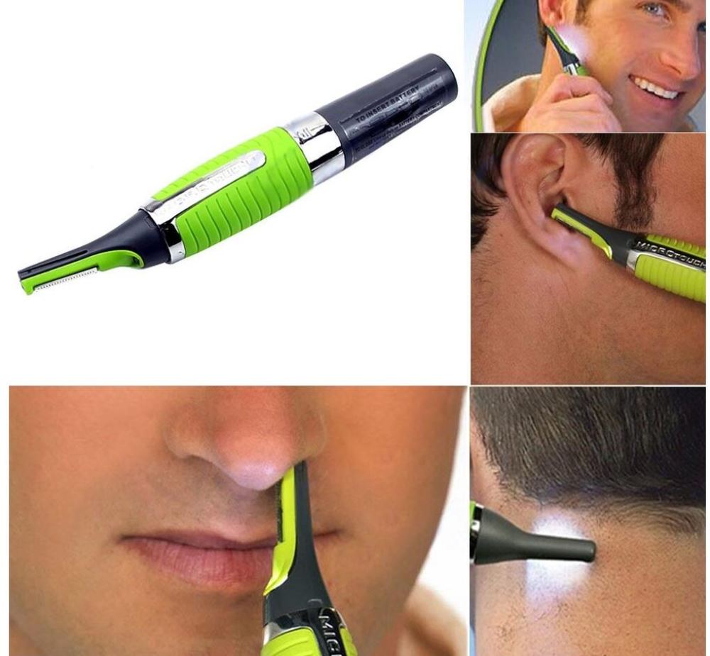 Shaver Trimmer Groomer Hair Ear Nose with LED