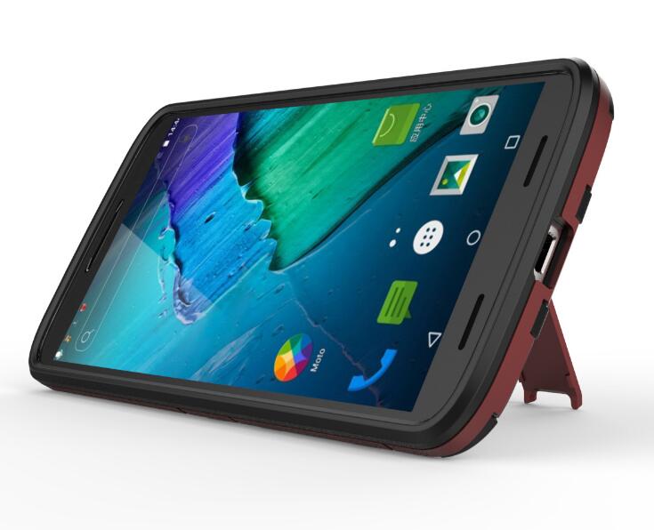 MOTO G4 PLUS Heavy Duty Hybrid Kickstand Case Cover MOTO G4 PLUS Heavy Duty Hybrid Kickstand Case Cover