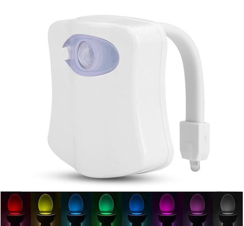 New LED Toilet Light 8-color