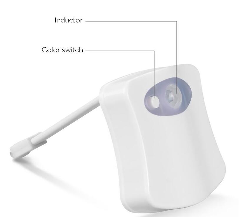 New LED Toilet Light 8-color