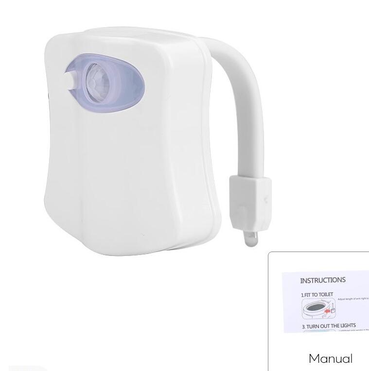 New LED Toilet Light 8-color