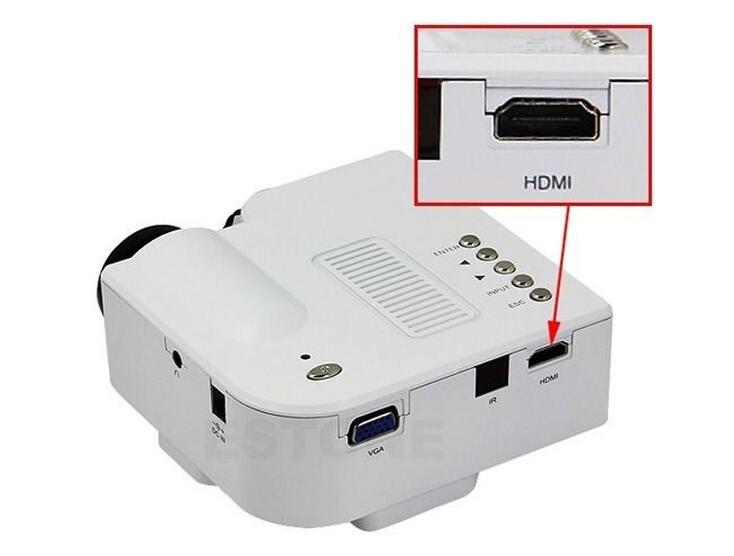 Projector 1080P HD Multimedia LED TV VGA HDMI USB For Home Theater Cinema Projector 1080P HD Multimedia LED TV VGA HDMI USB For Home Theater Cinema
