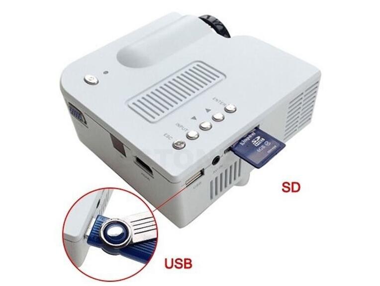 Projector 1080P HD Multimedia LED TV VGA HDMI USB For Home Theater Cinema Projector 1080P HD Multimedia LED TV VGA HDMI USB For Home Theater Cinema