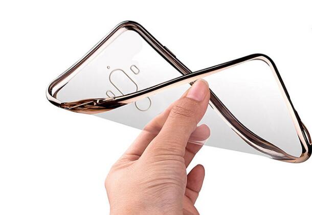 Huawei MATE 9 case Plating Bumper with clear gel back cover case Huawei MATE 9 case Plating Bumper with clear gel back cover case