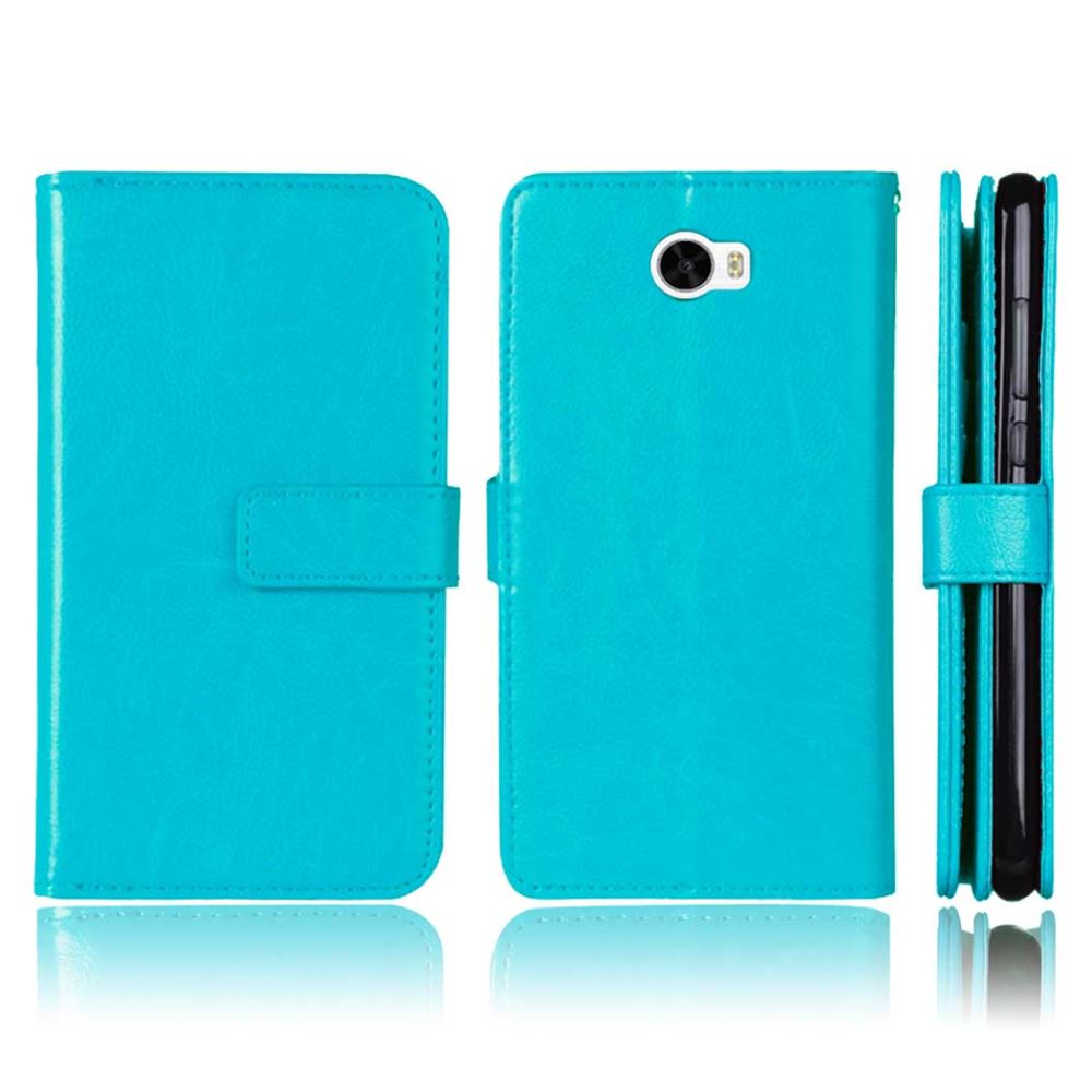 HUAWEI Y5 II CASE Y6 ELITE double wallet leather case