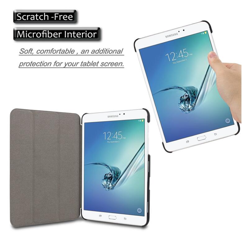 Galaxy Tab S2 9.7 T815 T810 case luxury fine leather smart cover Galaxy Tab S2 9.7 T815 T810 case luxury fine leather smart cover
