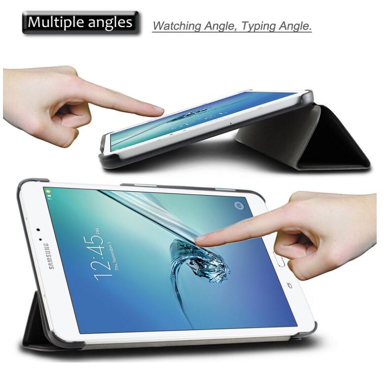 Galaxy Tab S2 9.7 T815 T810 case luxury fine leather smart cover Galaxy Tab S2 9.7 T815 T810 case luxury fine leather smart cover
