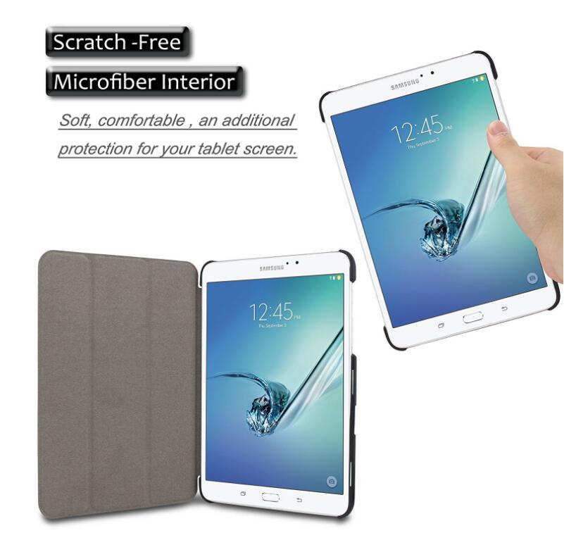 Galaxy Tab S2 9.7 T815 T810 case luxury fine leather smart cover Galaxy Tab S2 9.7 T815 T810 case luxury fine leather smart cover