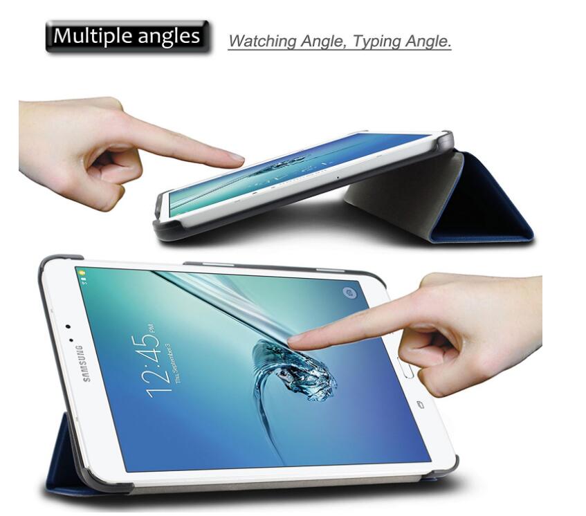 Galaxy Tab S2 9.7 T815 T810 case luxury fine leather smart cover Galaxy Tab S2 9.7 T815 T810 case luxury fine leather smart cover