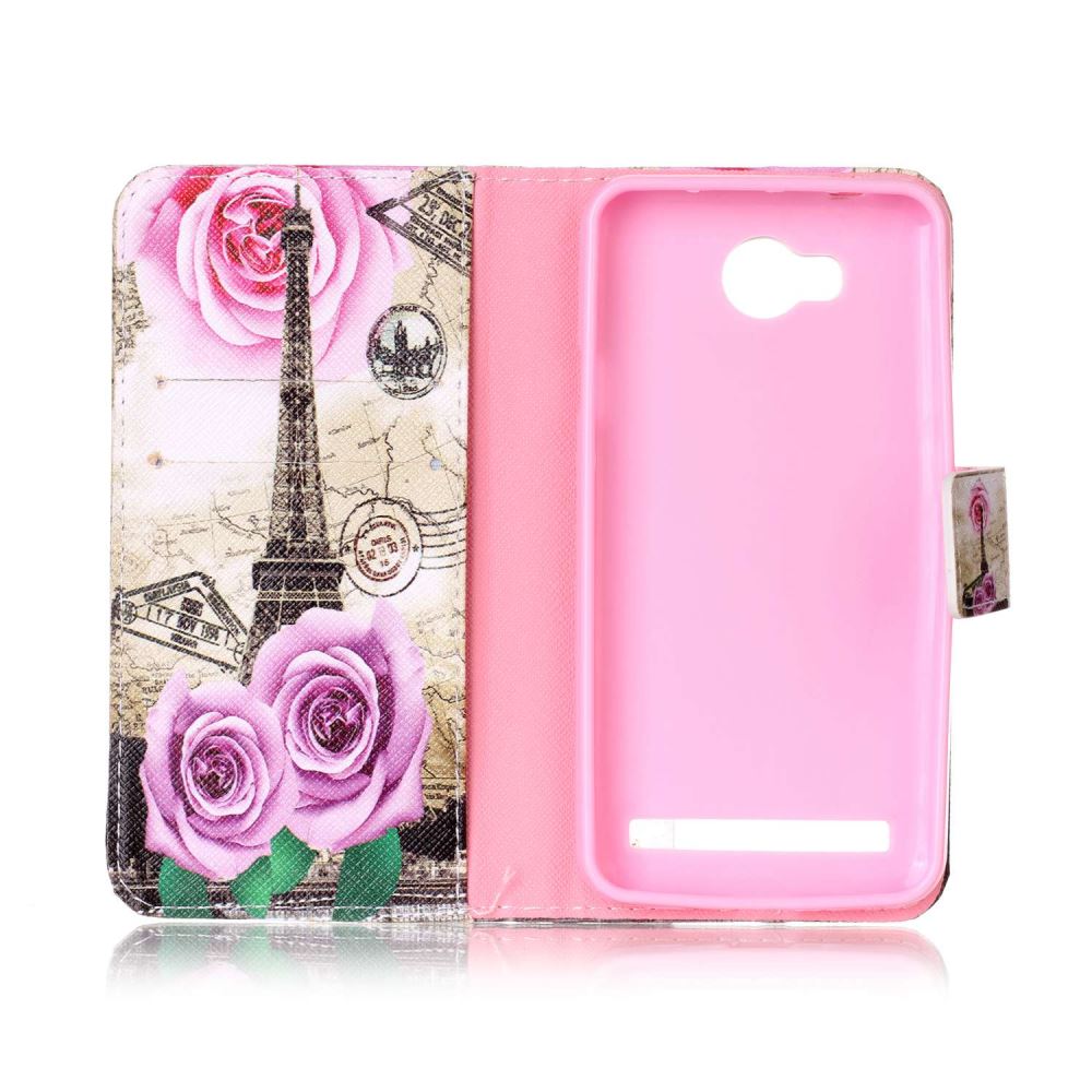 HUAWEI Y3 II case wallet leather case printed