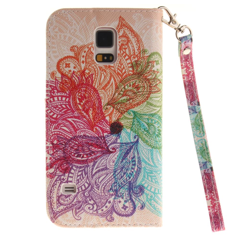 Galaxy S5 case wallet leather case printed Galaxy S5 case wallet leather case printed