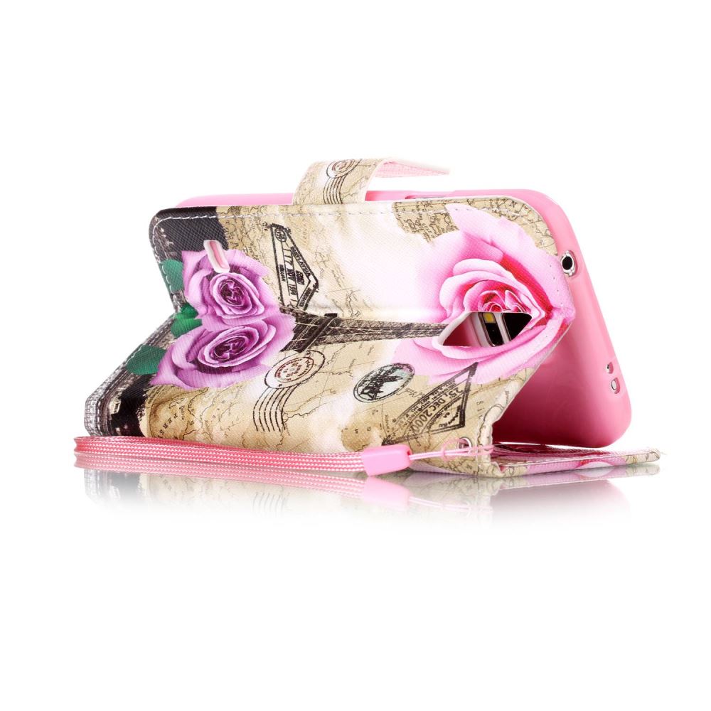 Galaxy S5 case wallet leather case printed