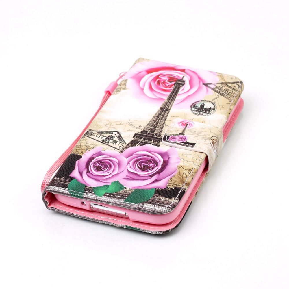 Galaxy S5 case wallet leather case printed
