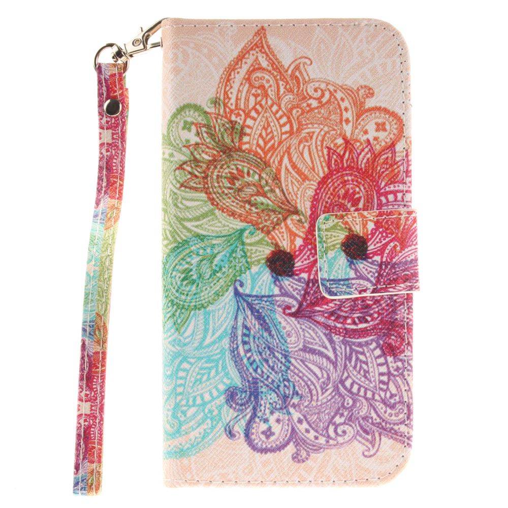 Galaxy S6 case wallet leather case printed