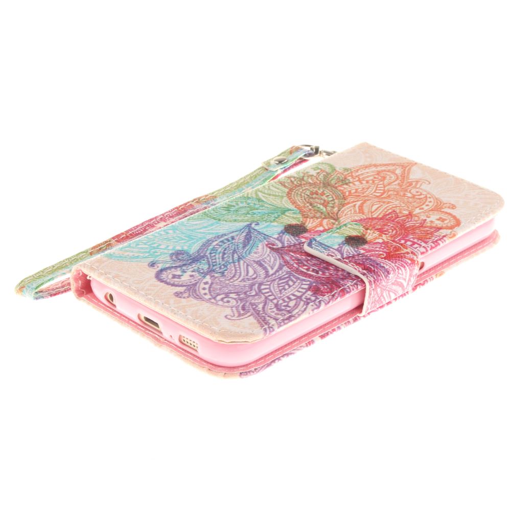 Galaxy S6 case wallet leather case printed