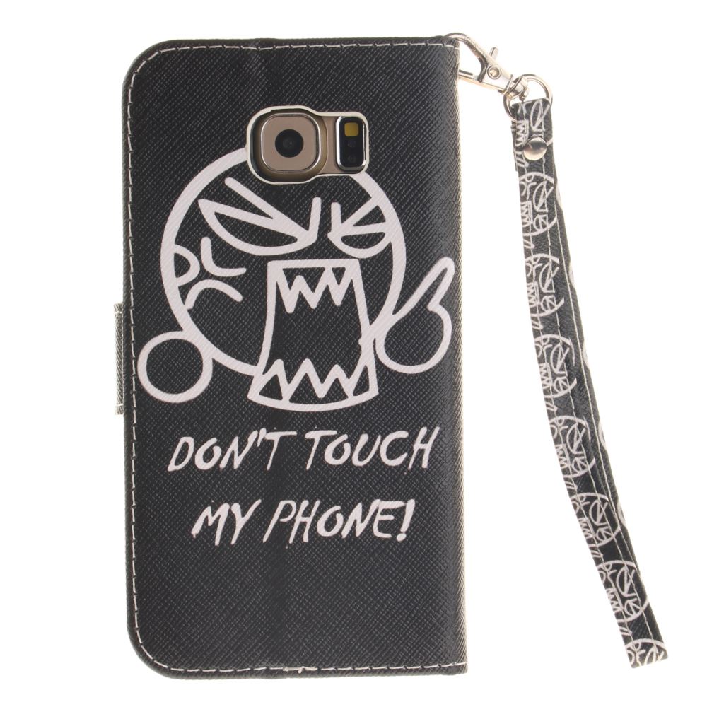 Galaxy S6 case wallet leather case printed