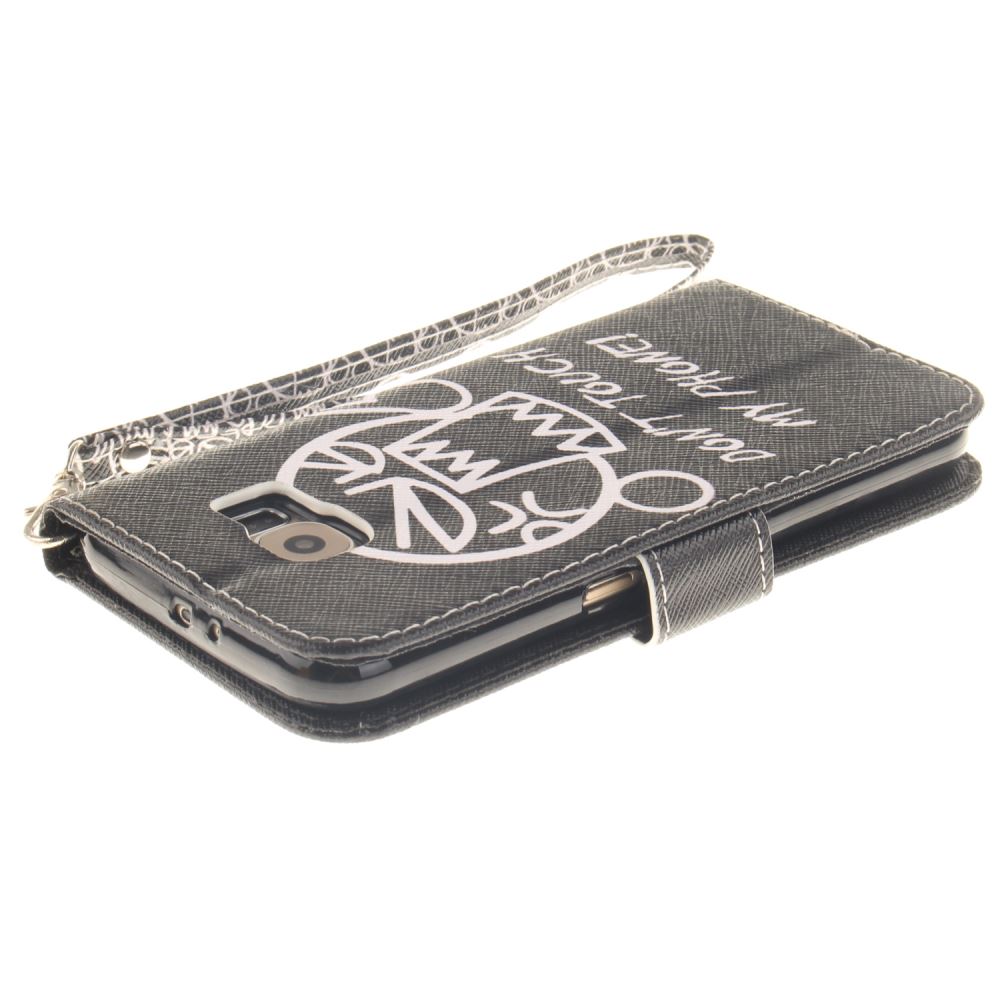Galaxy S6 case wallet leather case printed