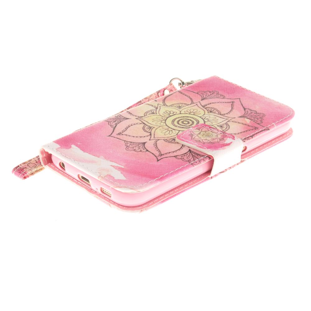 Galaxy S6 case wallet leather case printed