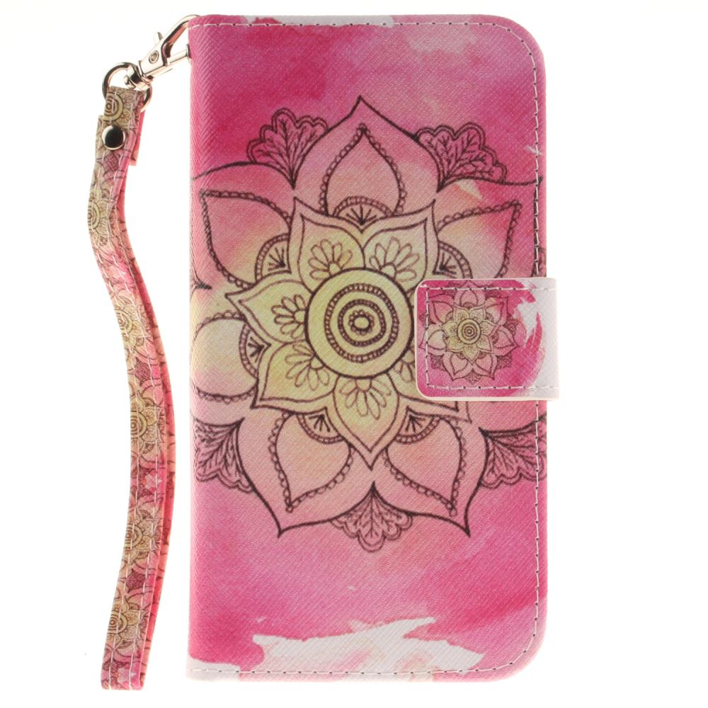 Galaxy S7 case wallet leather case printed