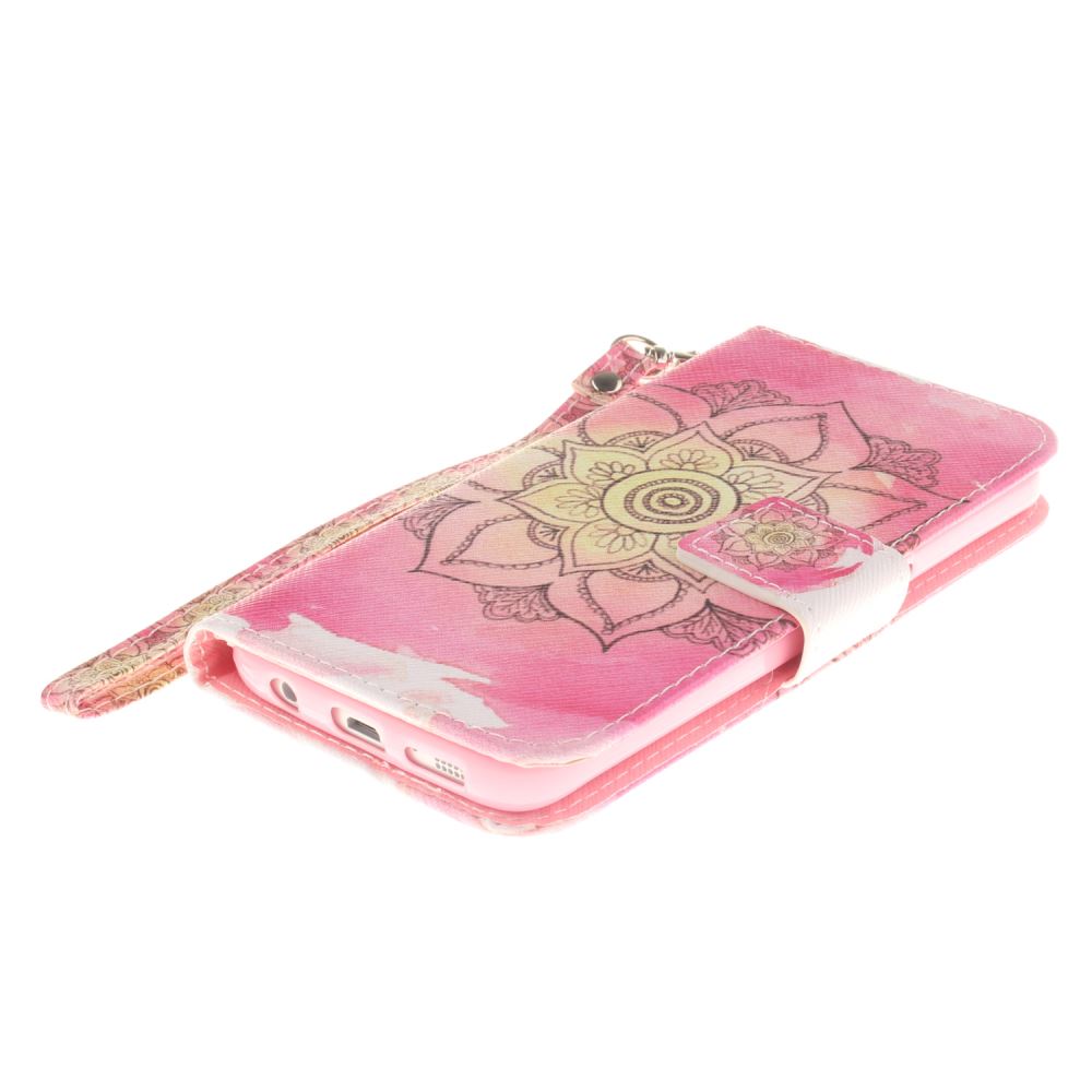 Galaxy S7 case wallet leather case printed