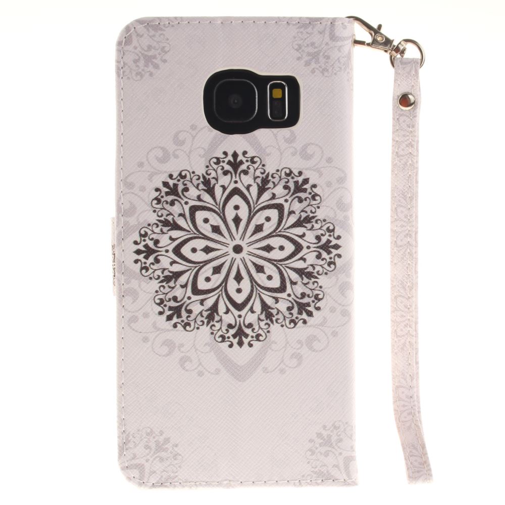 Galaxy S7 EDGE case wallet leather case printed