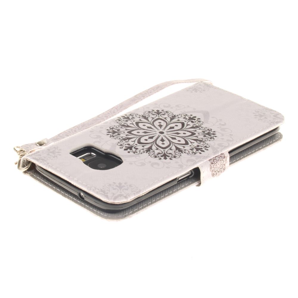Galaxy S7 EDGE case wallet leather case printed
