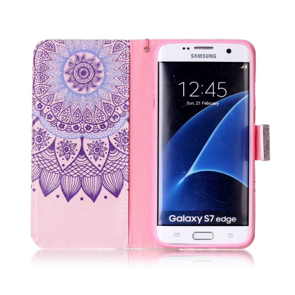 Galaxy S7 EDGE case wallet leather case printed Galaxy S7 EDGE case wallet leather case printed