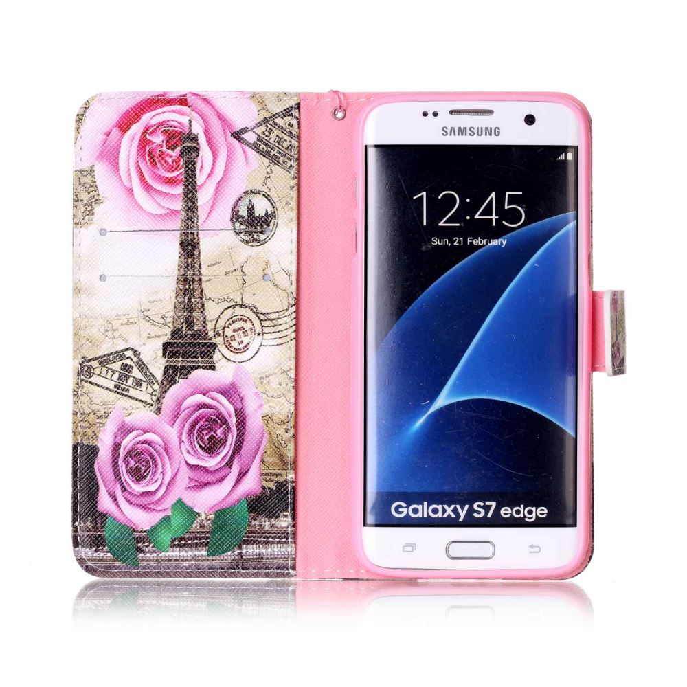 Galaxy S7 EDGE case wallet leather case printed Galaxy S7 EDGE case wallet leather case printed