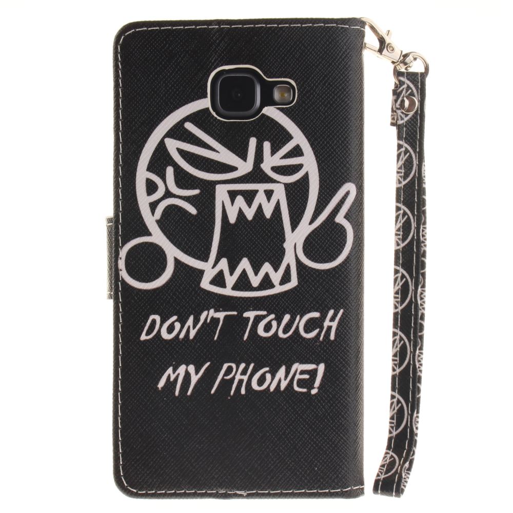 Galaxy A5 2016 case wallet leather case printed