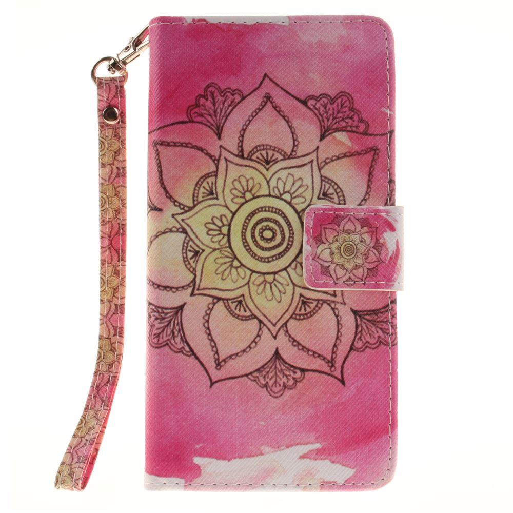 Galaxy A5 2016 case wallet leather case printed