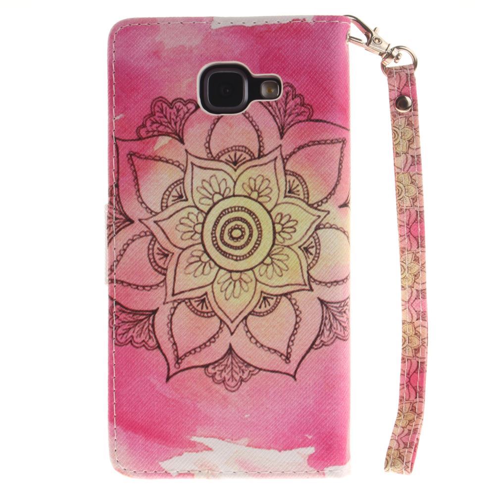 Galaxy A5 2016 case wallet leather case printed