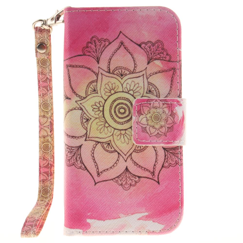 iPhone 5 5s SE case wallet leather case printed