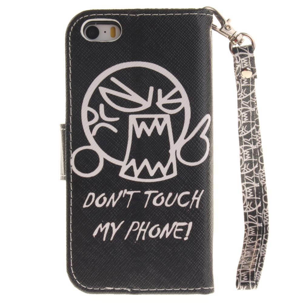 iPhone 5 5s SE case wallet leather case printed iPhone 5 5s SE case wallet leather case printed