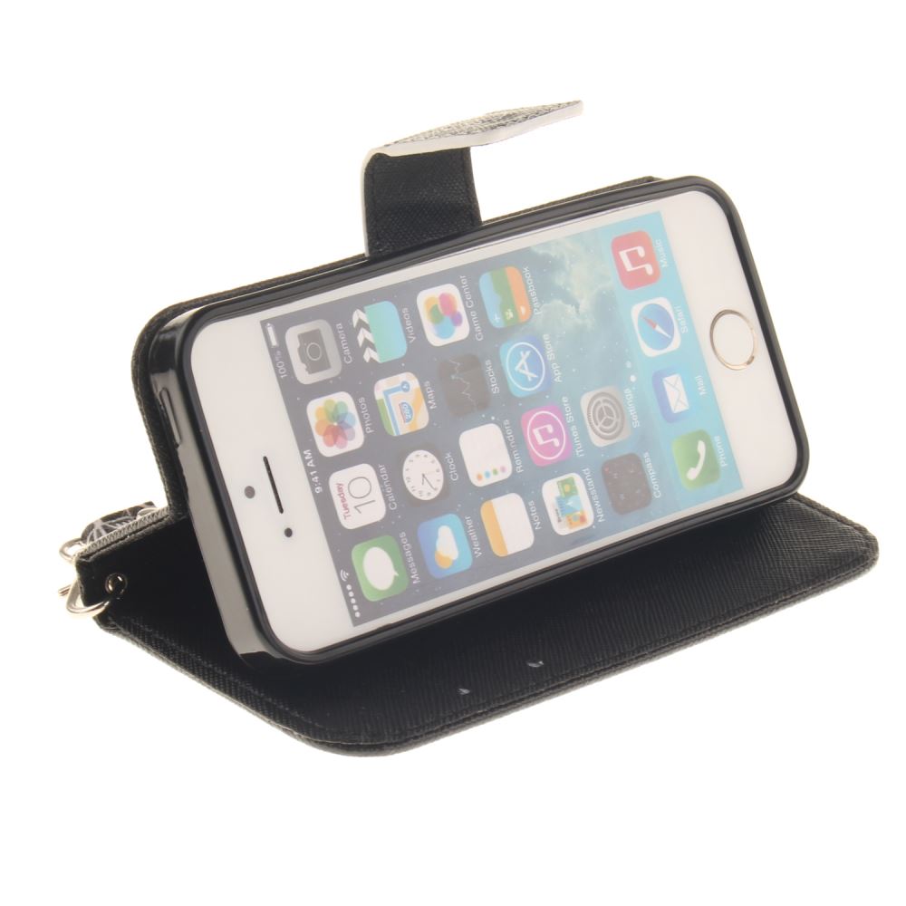 iPhone 5 5s SE case wallet leather case printed iPhone 5 5s SE case wallet leather case printed