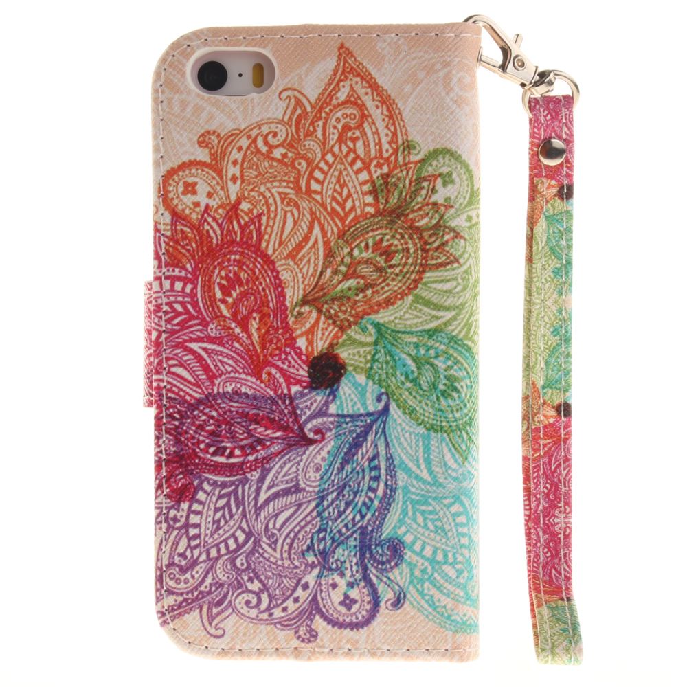 iPhone 5 5s SE case wallet leather case printed iPhone 5 5s SE case wallet leather case printed