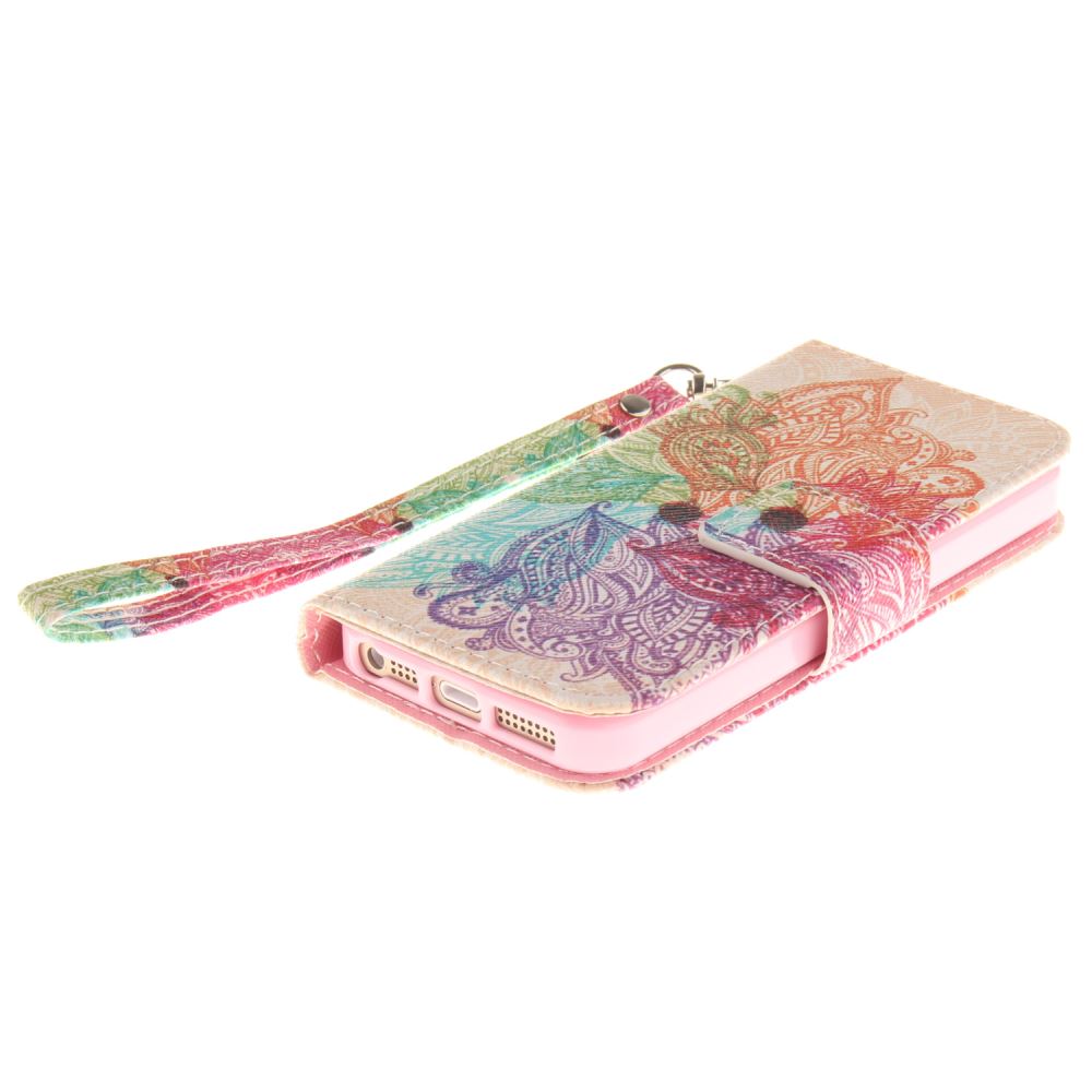 iPhone 5 5s SE case wallet leather case printed iPhone 5 5s SE case wallet leather case printed