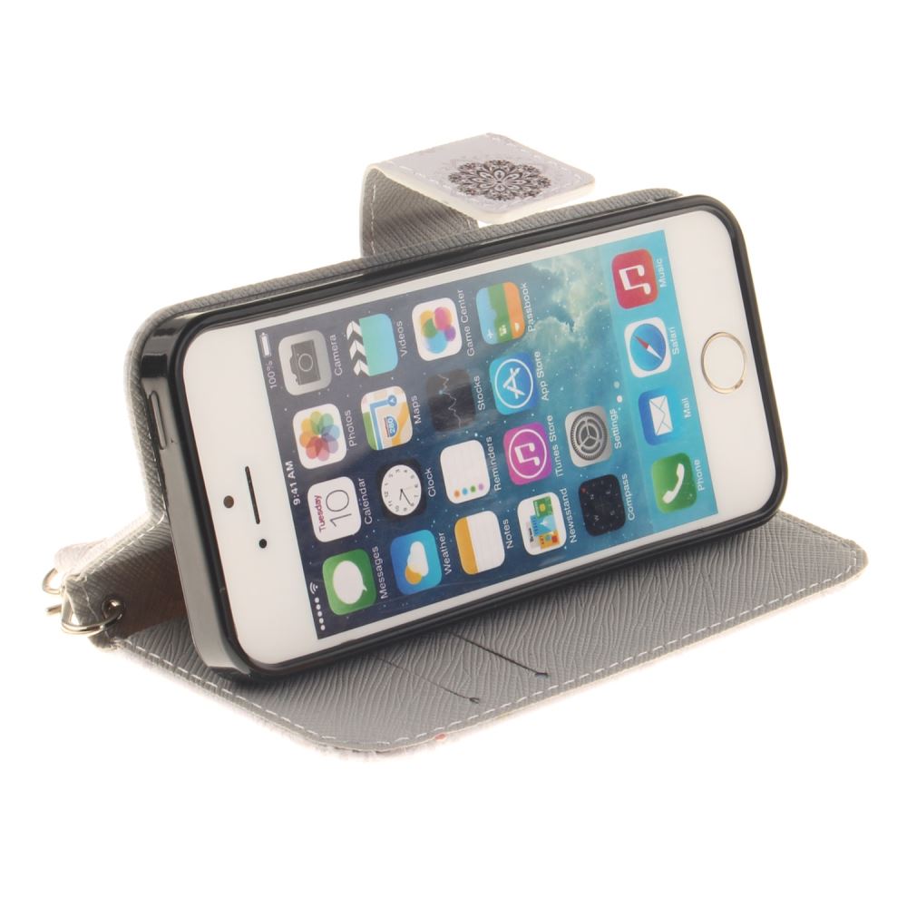 iPhone 5 5s SE case wallet leather case printed iPhone 5 5s SE case wallet leather case printed