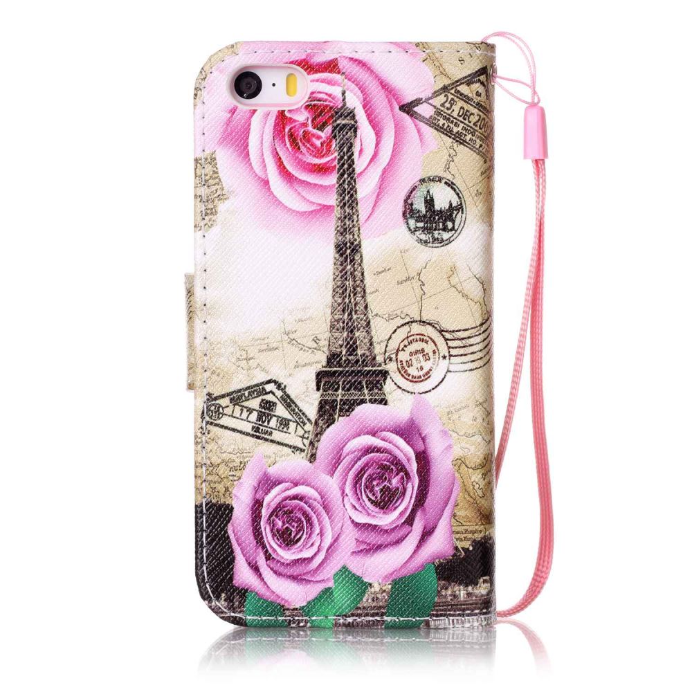 iPhone 5 5s SE case wallet leather case printed iPhone 5 5s SE case wallet leather case printed